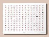 漢字ポスター小学2年生ホワイト