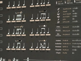 音楽表ポスター リズムと記号