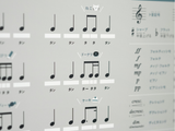 音楽表ポスター リズム