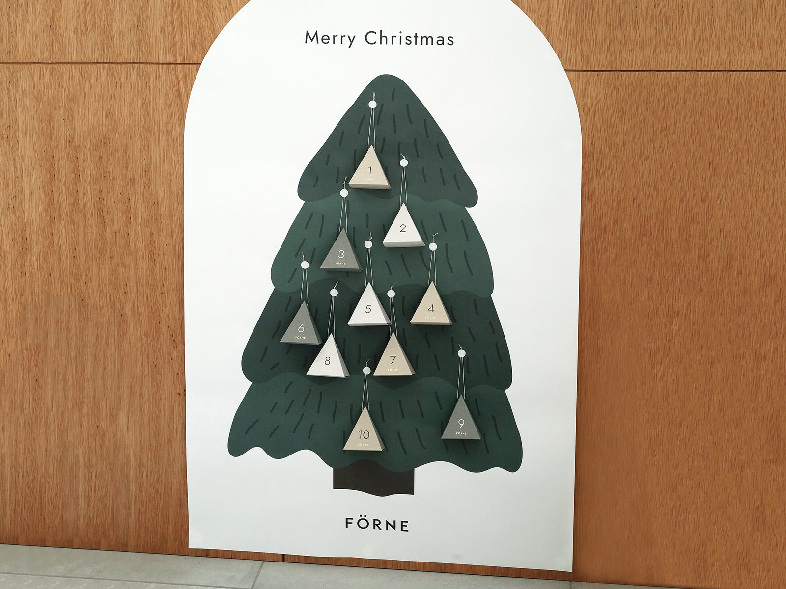 FÖRNE アドベントカレンダー 手づくりキット クリスマス