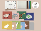 自分だけの絵本がつくれる工作キット「だれのしっぽ？」