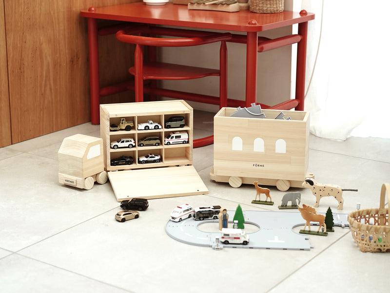 ミニカーおかたづけトラック＋フリーコンテナ