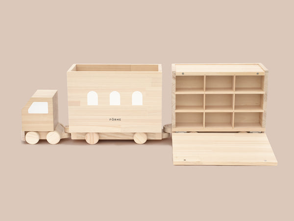 ミニカーおかたづけトラック＋フリーコンテナ