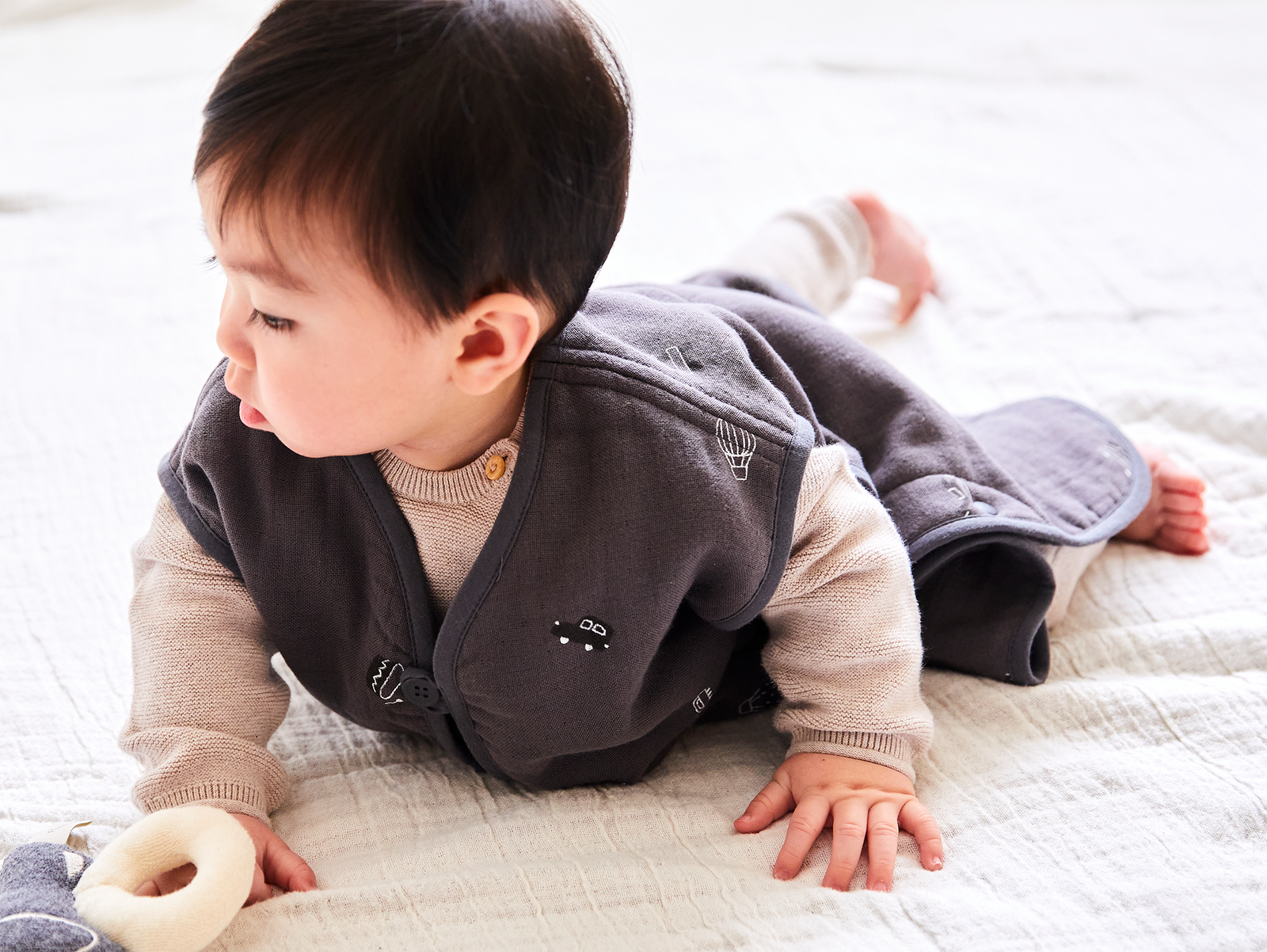 新品未使用！森製綿所 オーガニック100%素材フランス人デザイナーコラボ敷布団 職人手作り【敷布団】 シングルサイズ（オーガニックコットン綿100