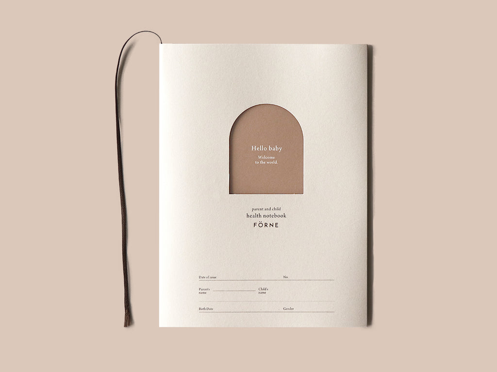 母子（親子）手帳カバー Lサイズ / 3色 – FÖRNE＜フォルネ＞